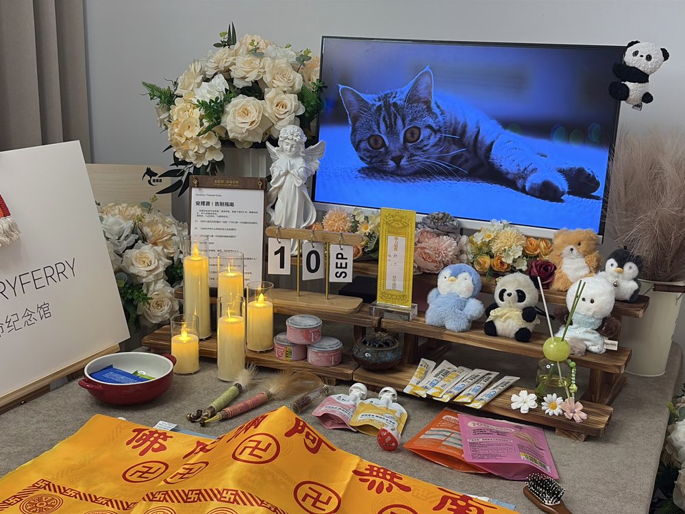 宠物骨灰交付与纪念品